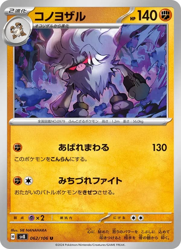 コノヨザル — изображение карты
