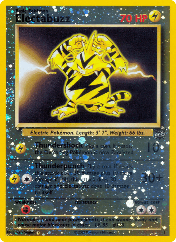 Electabuzz — изображение карты