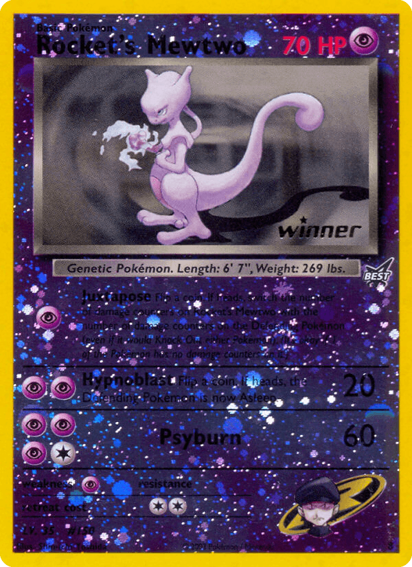 Rocket’s Mewtwo — изображение карты