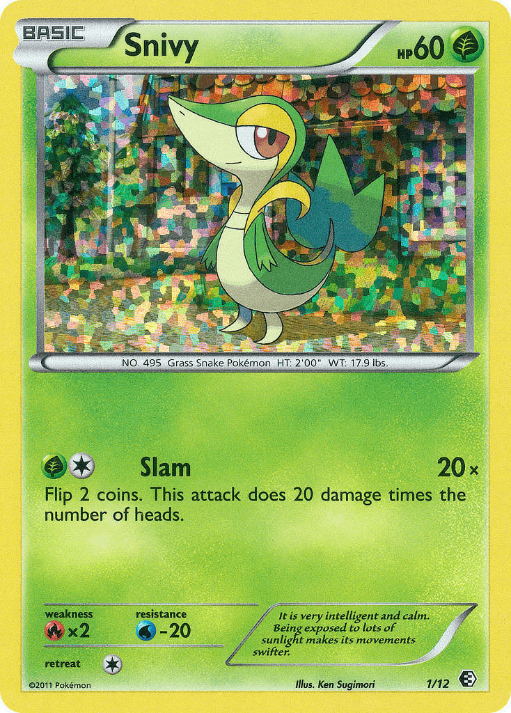 Snivy — изображение карты