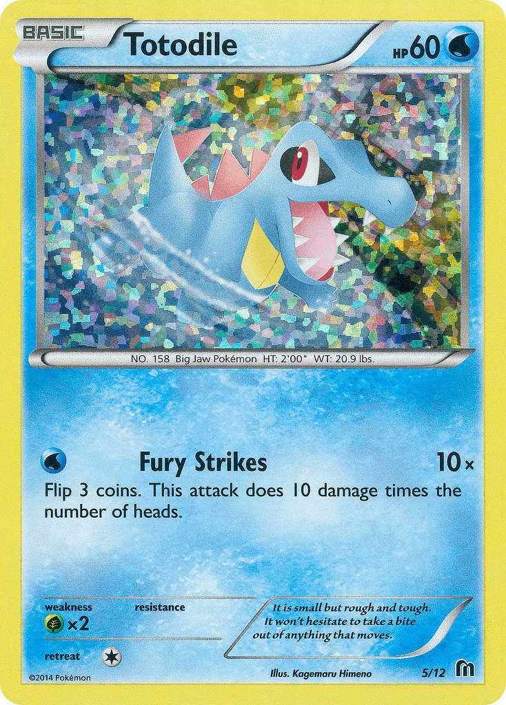 Totodile — изображение карты