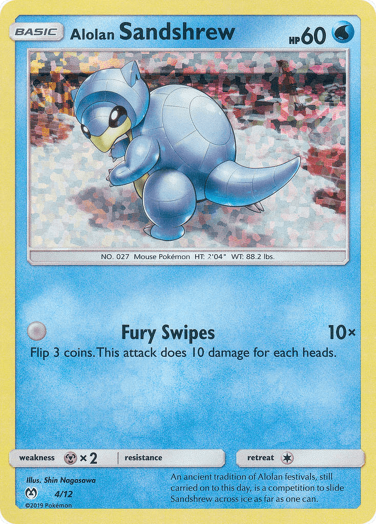 Alolan Sandshrew — изображение карты