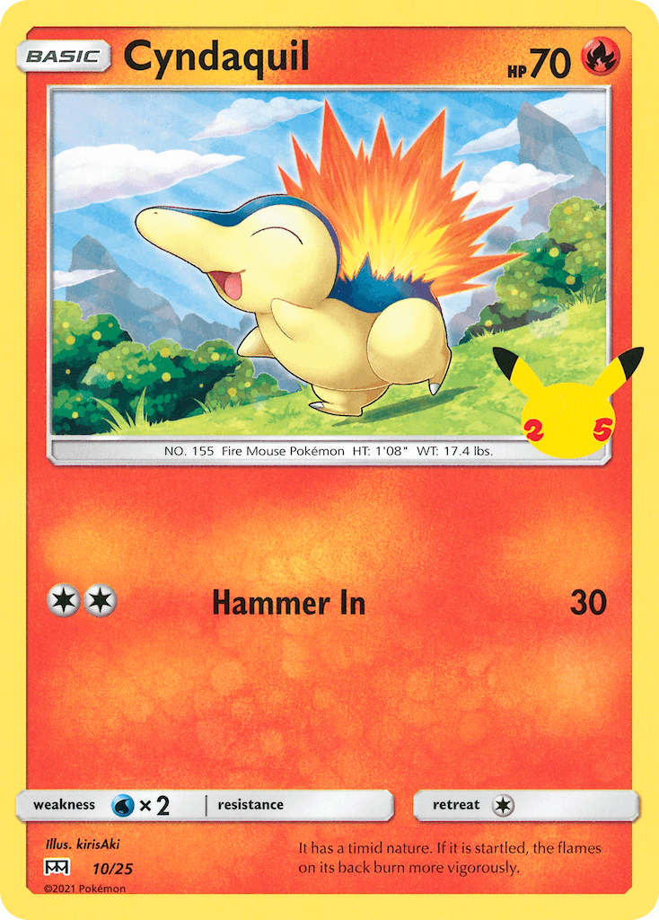 Cyndaquil — изображение карты