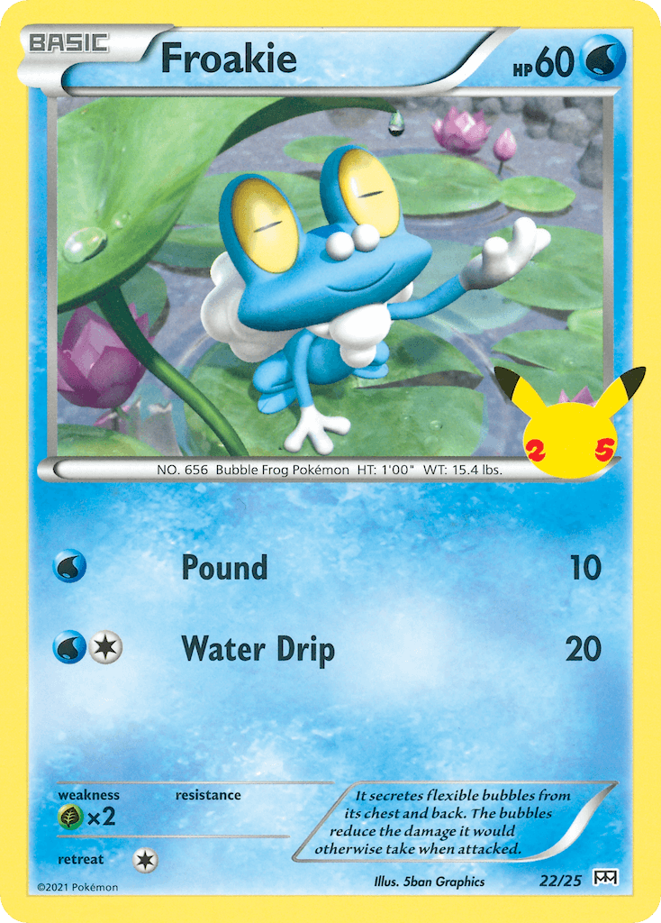 Froakie — изображение карты