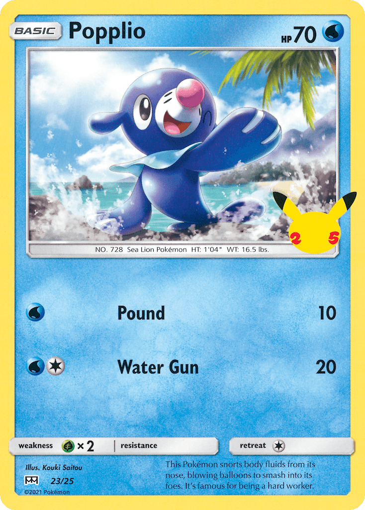 Popplio — изображение карты