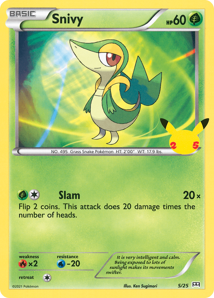 Snivy — изображение карты