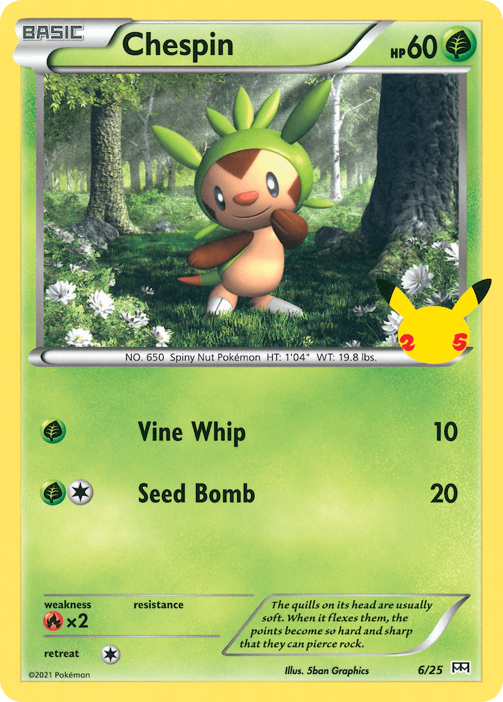 Chespin — изображение карты