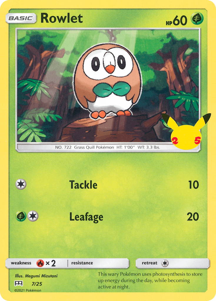 Rowlet — изображение карты