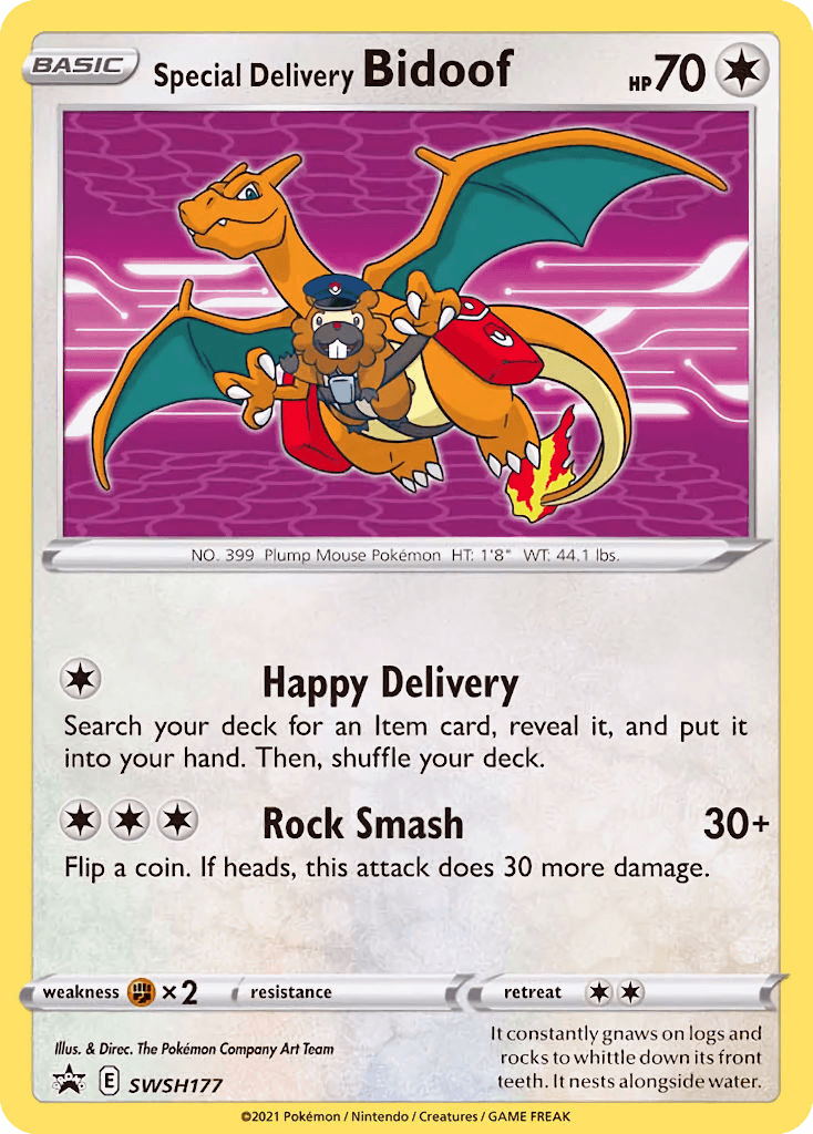 Special Delivery Bidoof — изображение карты