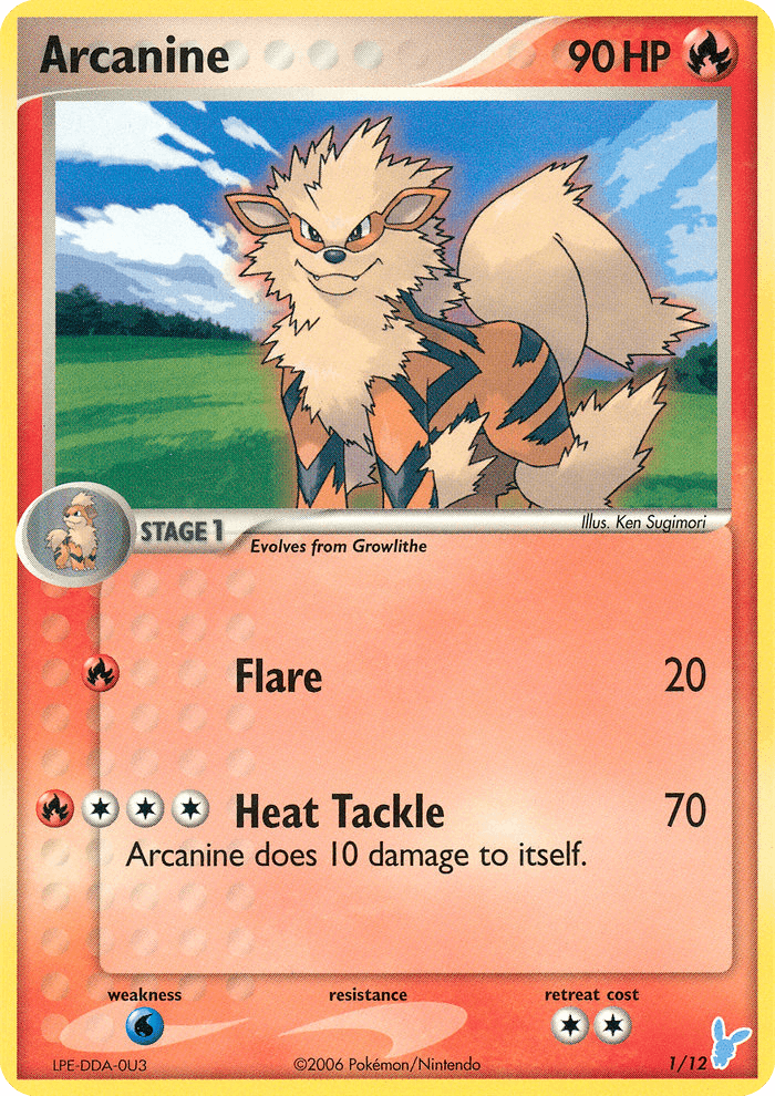 Arcanine — изображение карты