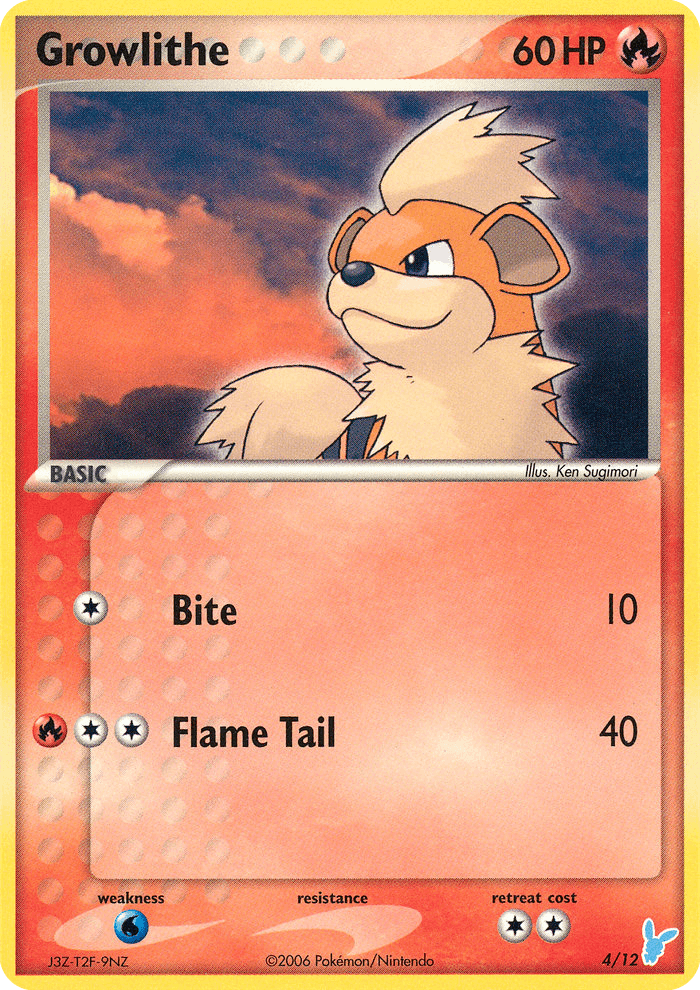 Growlithe — изображение карты