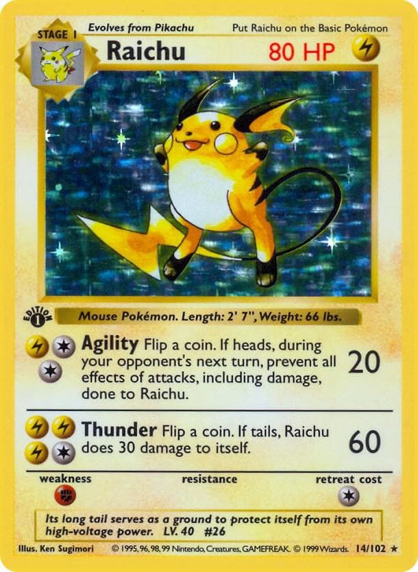 Raichu — изображение карты