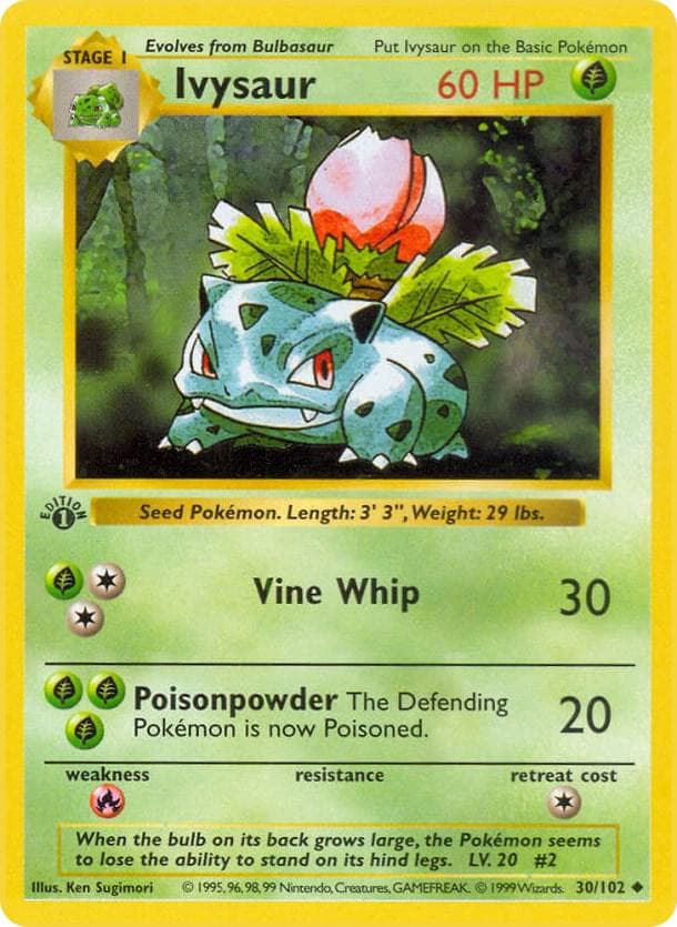 Ivysaur — изображение карты