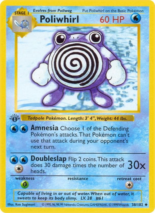 Poliwhirl — изображение карты