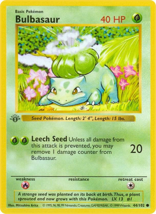 Bulbasaur — изображение карты