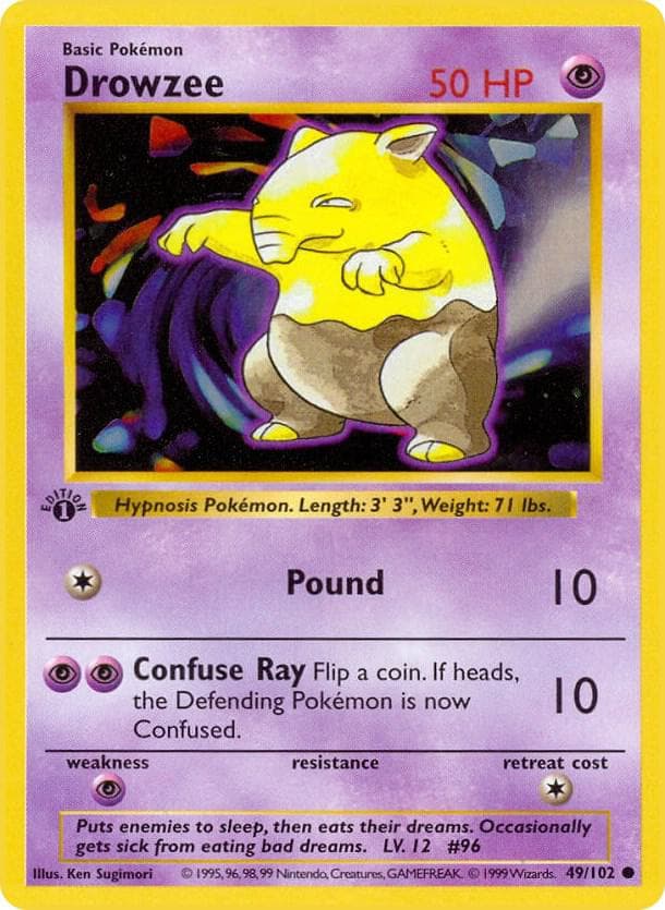 Drowzee — изображение карты