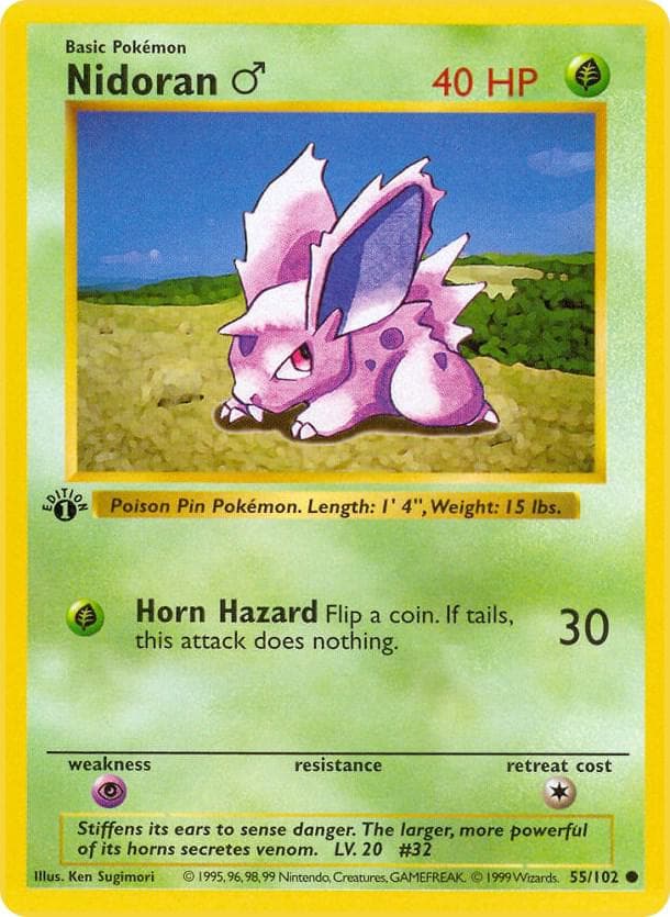 Nidoran M — изображение карты