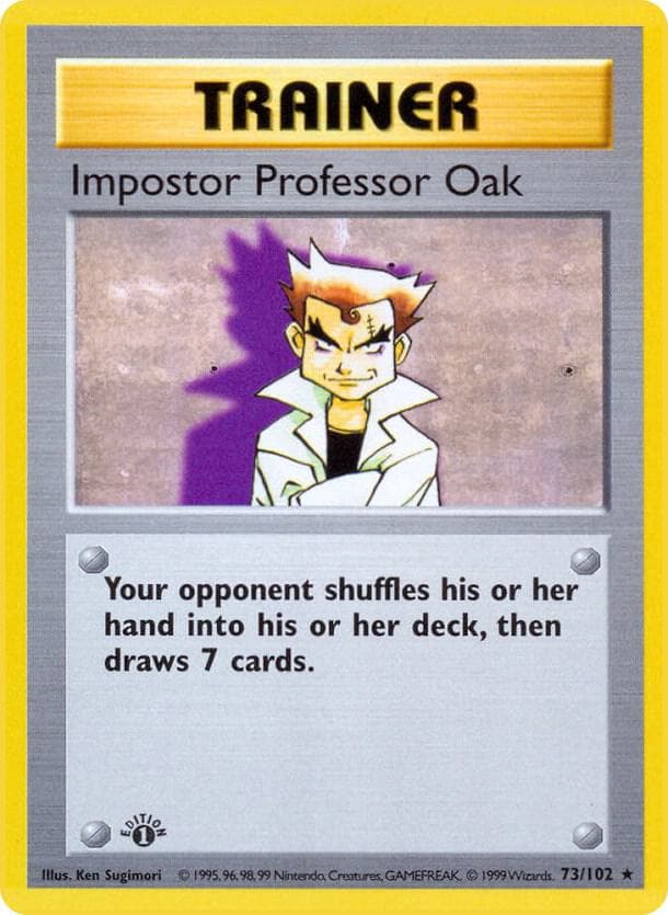 Impostor Professor Oak — изображение карты