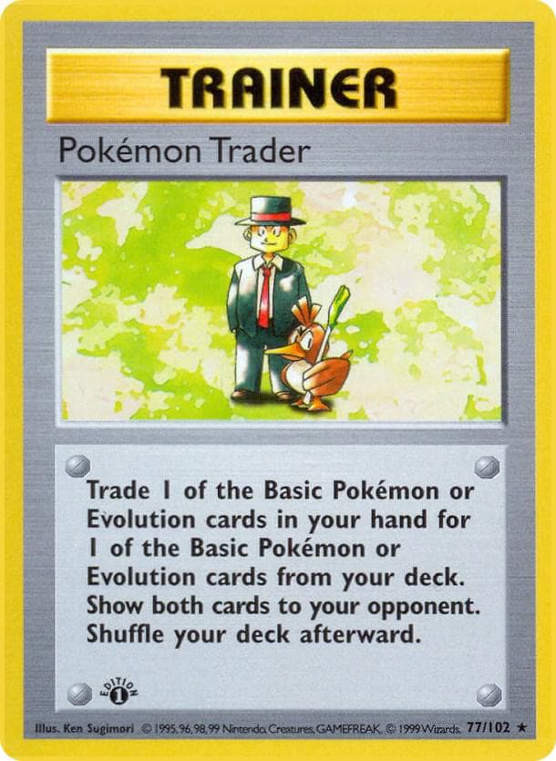 Pokemon Trader — изображение карты