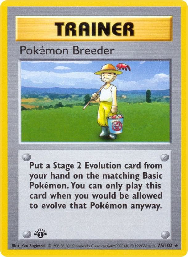 Pokemon Breeder — изображение карты