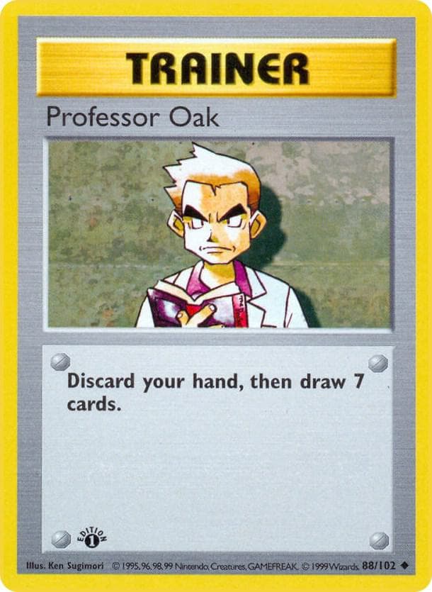 Professor Oak — изображение карты