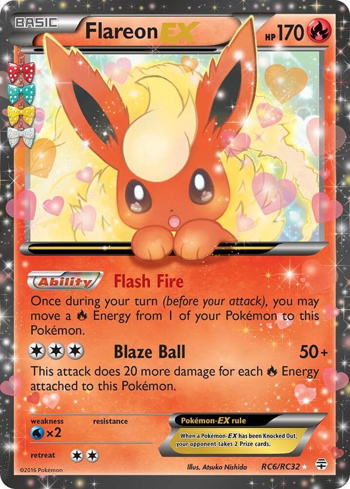 Flareon EX — изображение карты