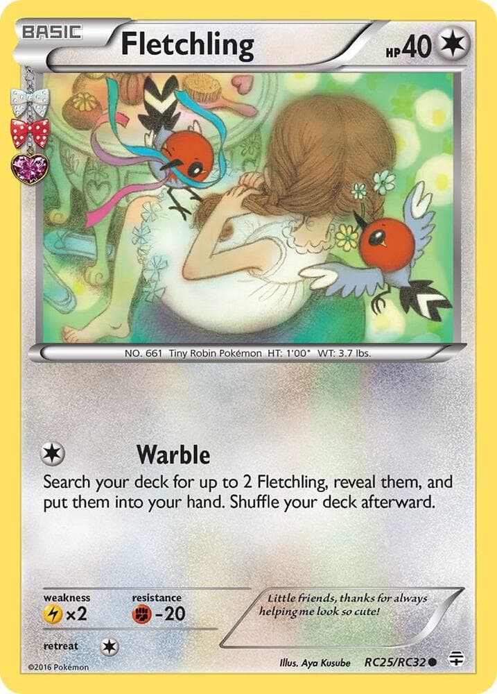 Fletchling — изображение карты