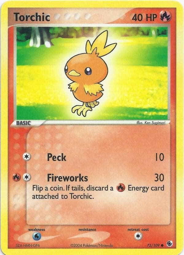 Torchic — изображение карты