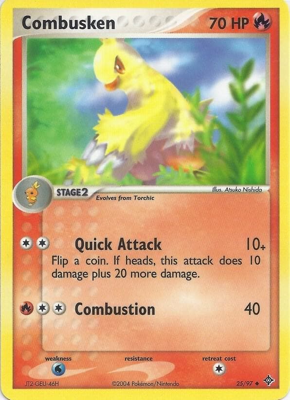 Combusken — изображение карты