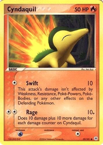 Cyndaquil — изображение карты