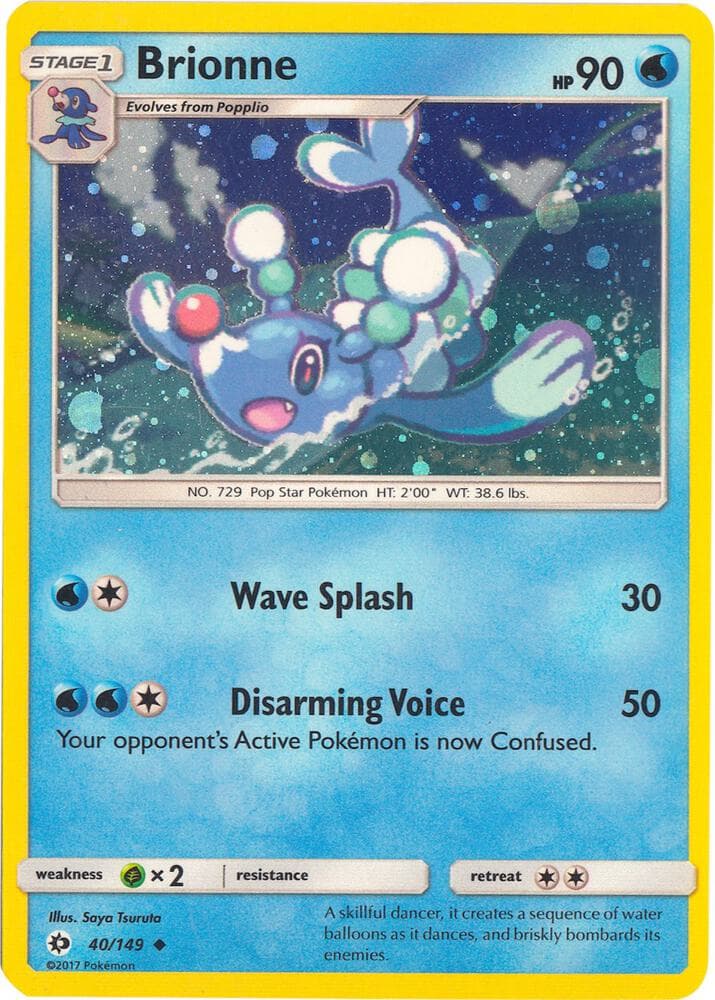 Brionne - 40/149 (Cosmos Holo) — изображение карты