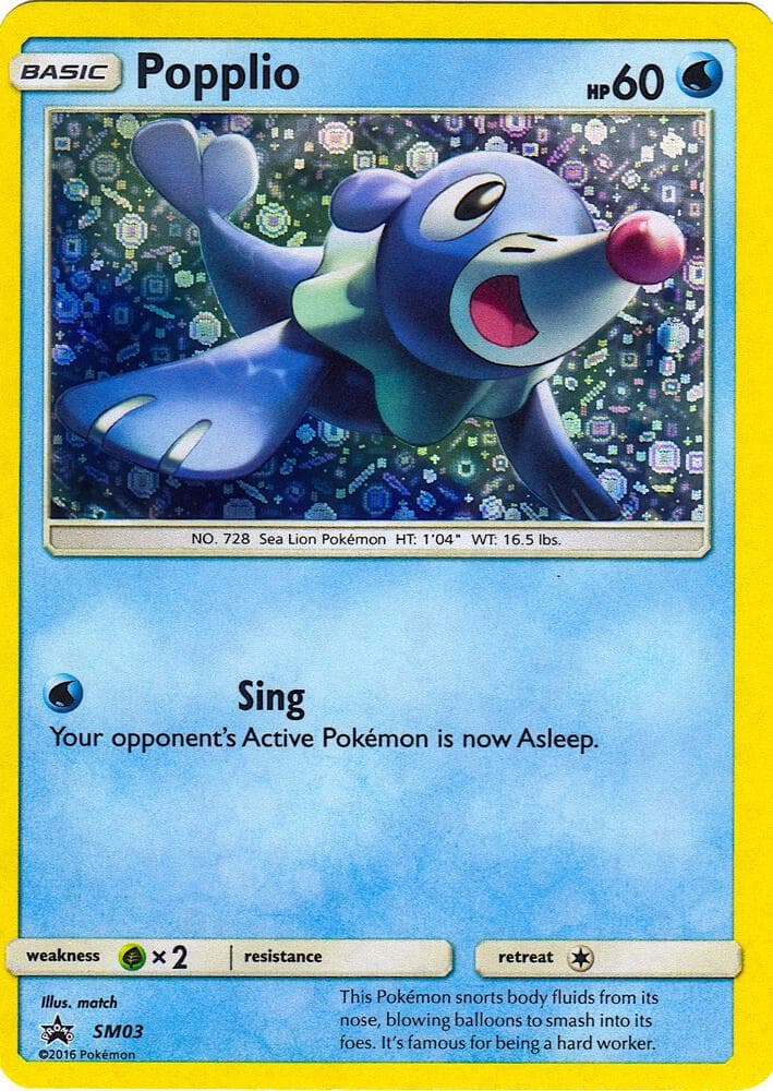Popplio - SM03 (General Mills Promo) — изображение карты