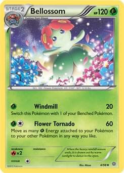 Bellossom - 4/98 (Cosmos Holo) — изображение карты