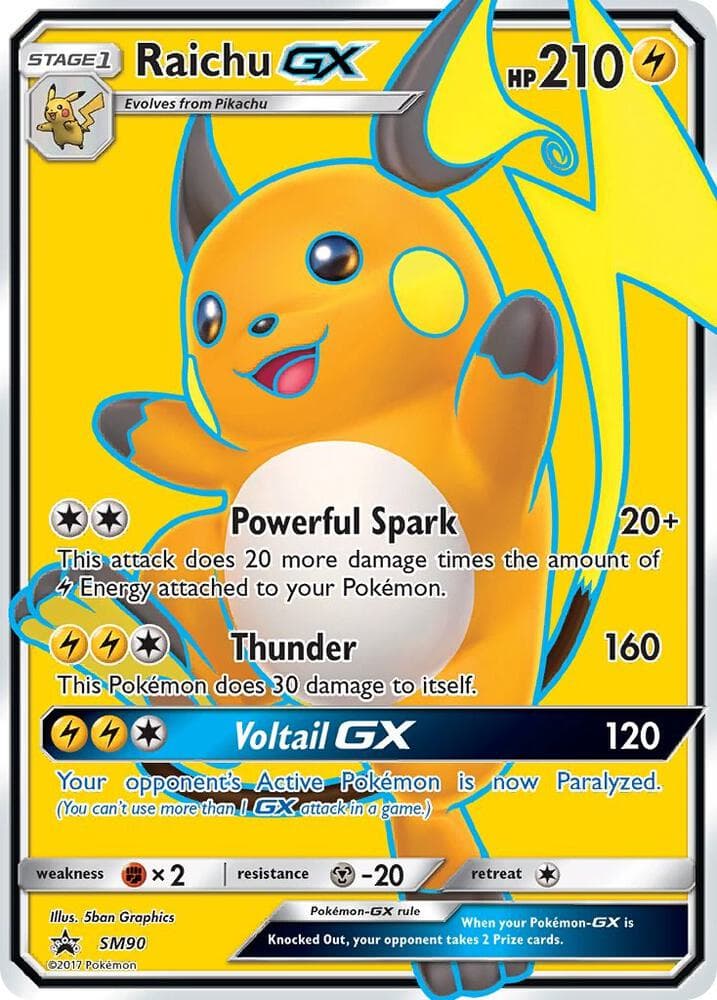 Raichu GX — изображение карты