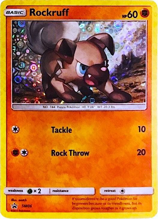 Rockruff - SM06 (General Mills Promo) — изображение карты