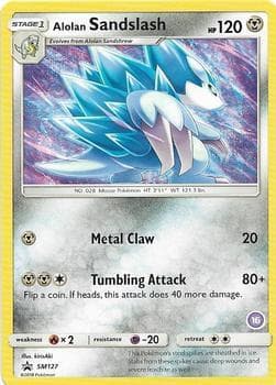 Alolan Sandslash (16) — изображение карты