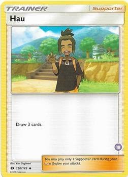 Hau (19) (Alolan Sandslash Half-Deck) — изображение карты