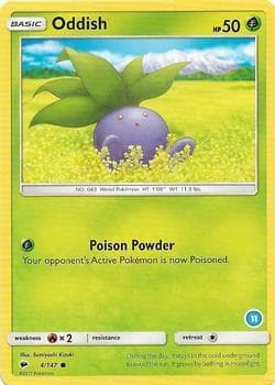 Oddish (11) — изображение карты