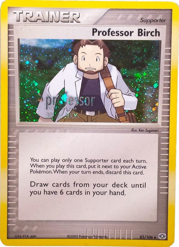 Professor Birch (2006) — изображение карты
