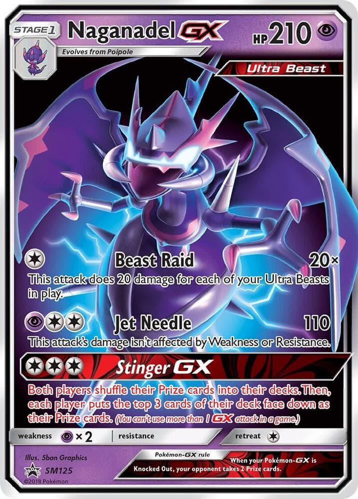 Naganadel GX — изображение карты