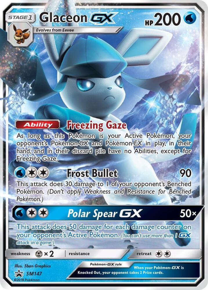 Glaceon GX — изображение карты