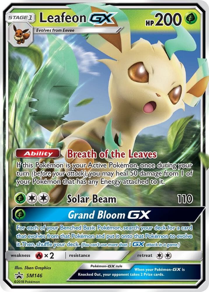 Leafeon GX — изображение карты
