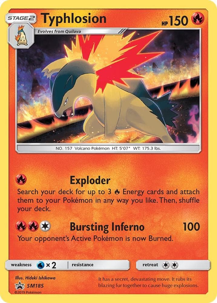Typhlosion — изображение карты