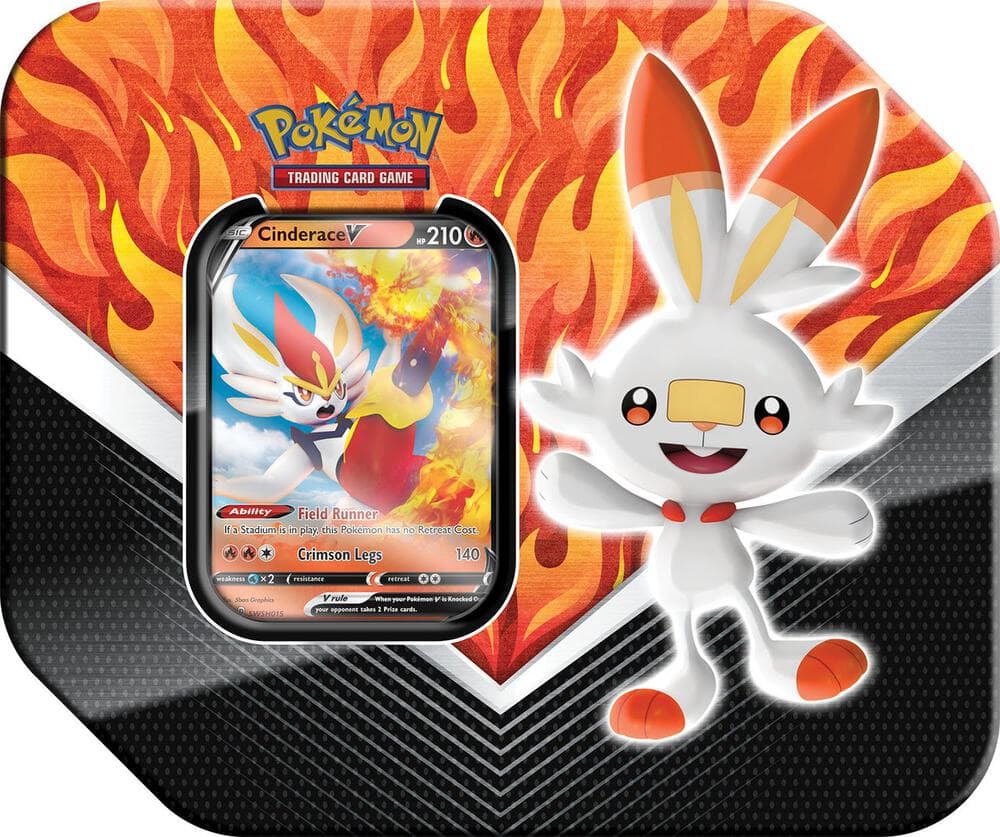 Galar Partners Tin [Cinderace V]