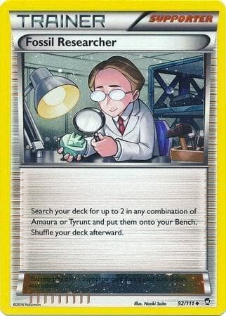 Fossil Researcher - 92/111 (Cosmos Holo) — изображение карты