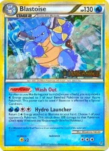 Blastoise - 13/95 (Prerelease) — изображение карты