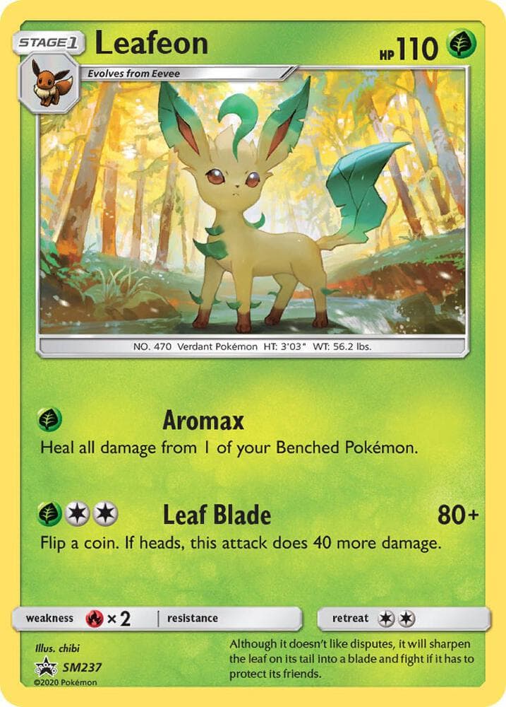 Leafeon — изображение карты