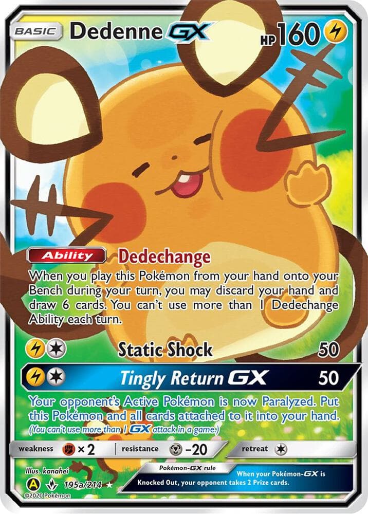 Dedenne GX — изображение карты