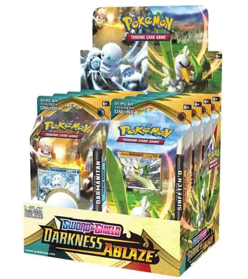 Darkness Ablaze Theme Deck Display