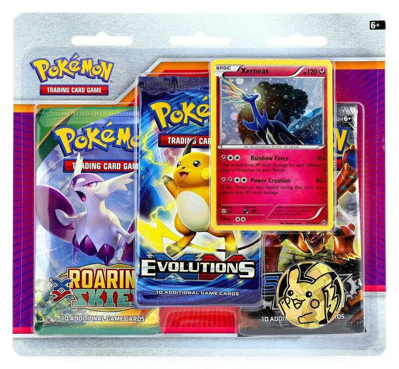 XY 3 Pack Blister [Xerneas]